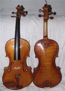 雕花小提琴