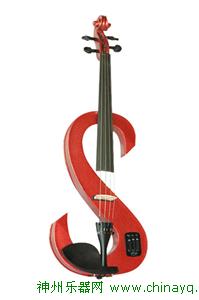 流畅的S造型电声小提琴，精美的款式