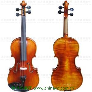 手工小提琴厂家直销 德音手工小提琴DY-120205A