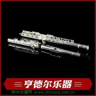 日本纯银头珍珠PEARL-665RBES演奏型17孔开孔长笛乐器  ￥:8600