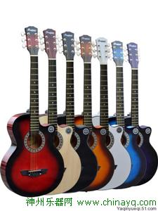 广州雅琴吉他厂家生产木吉他 练习吉他  电吉他 吉他配件厂家批发