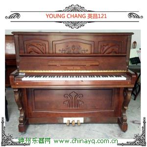 英昌(Yingchang)U121英昌U-121仿古龙腿雕花钢琴 二手韩国钢琴 大千钢琴城 钢琴回收